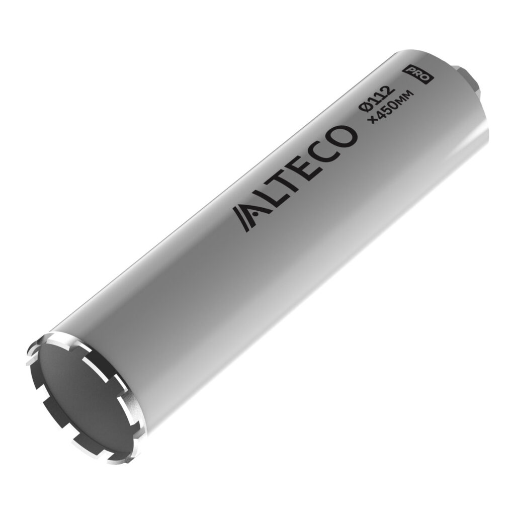 Алмазная коронка ALTECO Pro 112х450
